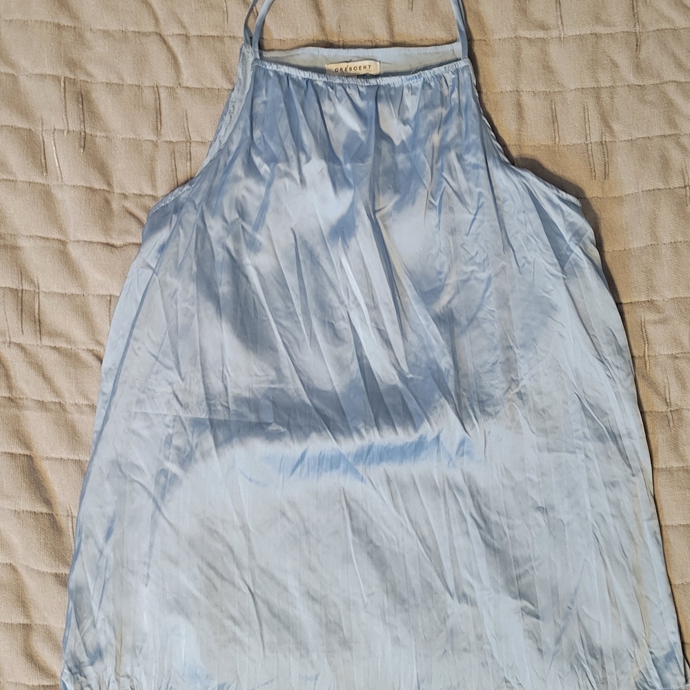 Crescent Light Blue Women's Camisole